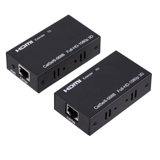 SENSEI 60 METRE 1080P HD-60 HDTV EXPANSION CAT5CAT6 HDMI EXTENDER - 8
