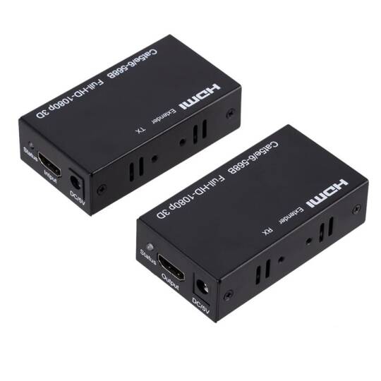 SENSEI 60 METRE 1080P HD-60 HDTV EXPANSION CAT5CAT6 HDMI EXTENDER - 6