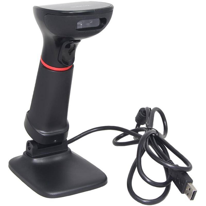 SUNLUX XL-3610 2D KAREKOD KABLOLU USB BARKOD OKUYUCU + AYAK - 7