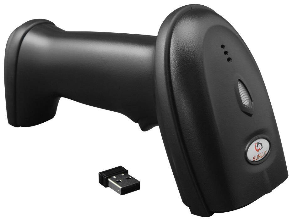 SUNLUX XL-9221B 2D KAREKOD KABLOSUZ BARKOD OKUYUCU + WIFI USB DONGLE - 7