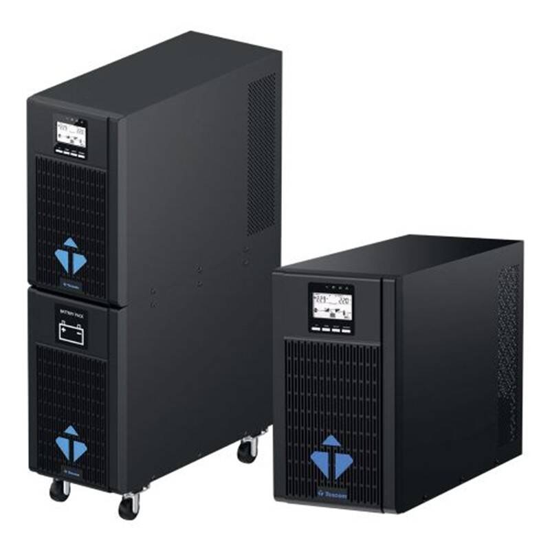 TESCOM NEOLINE 6KVA 1F1F (16X9AH) 612DK LCD ONLINE UPS - 3