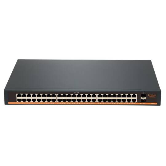 TIWOX TP-G4820-POE800W 48 PORT GIGABIT + 2X 1GB SFP UPLINK RACKMOUNT POE SWITCH - 4