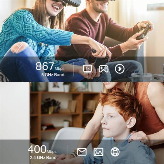 TP-LINK ARCHER T3U NANO AC1300 KABLOSUZ USB ADAPTÖR - 4