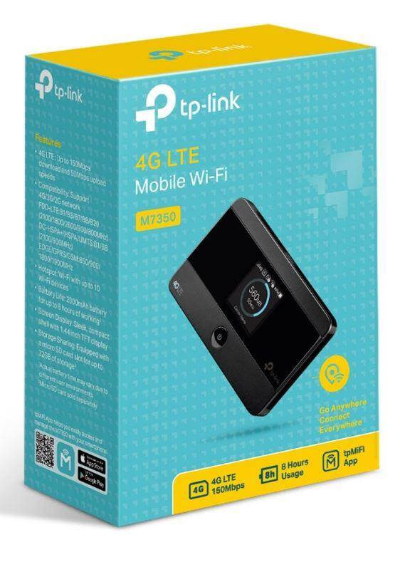 TP-LINK M7350 300MBPS 4G LTE MOBILE KABLOSUZ ROUTER - 1
