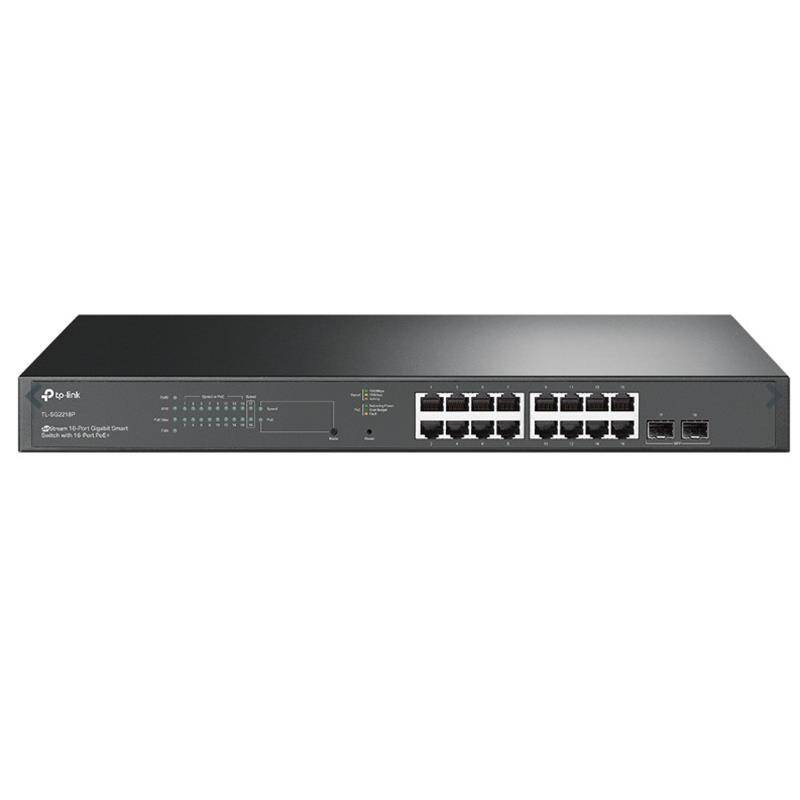 TP-LINK OMADA TL-SG2218P 16 PORT GIGABIT+2XGIGABIT SFP UPLINK YÖNETİLEBİLİR 150W POE RACKMOUNT SWITCH - 3
