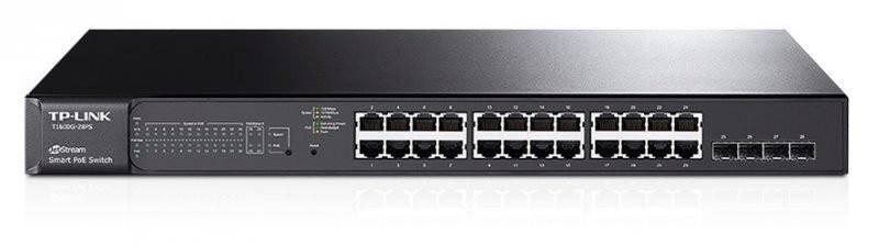 TP-LINK OMADA TL-SG2428P 24 PORT GIGABIT+ 4XGIGABIT SFP UPLINK 250W POE YÖNETİLEBİLİR RACKMOUNT SWITCH - 1