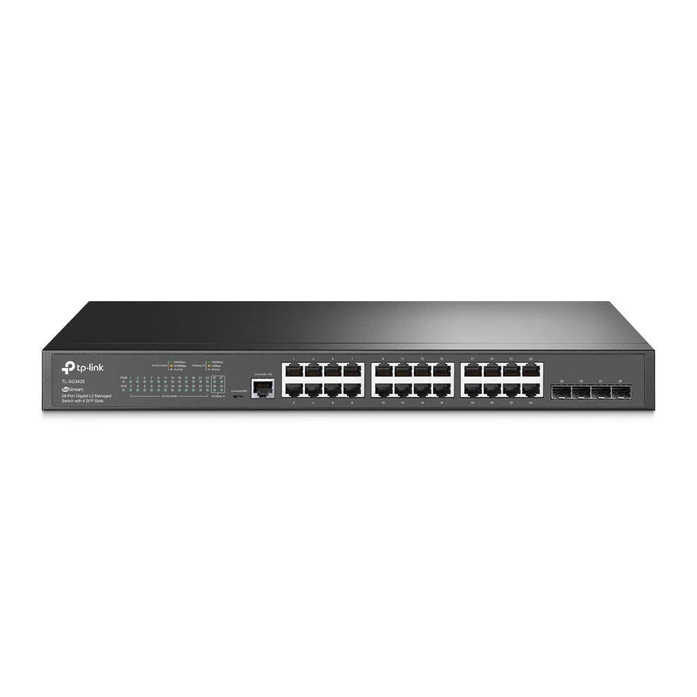 TP-LINK OMADA TL-SG3428 24 PORT GIGABIT+4XGIGABIT SFP UPLINK L2+ YÖNETİLEBİLİR RACKMOUNT SWITCH - 5