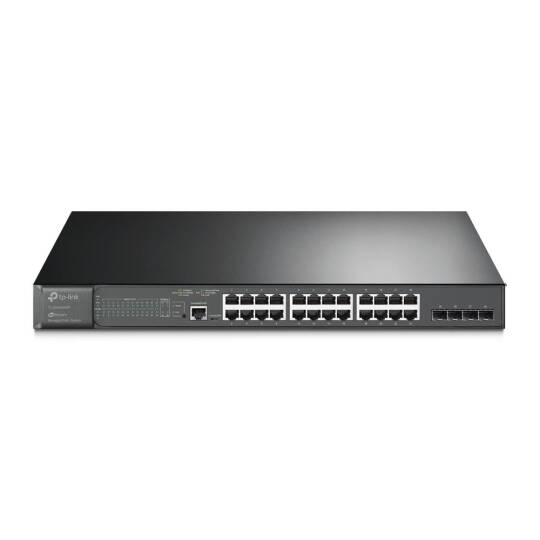 TP-LINK OMADA TL-SG3428MP 24 PORT GIGABIT+4X1GB SFP UPLINK L2+ 384W POE YÖNETİLEBİLİR RACKMOUNT SWITCH