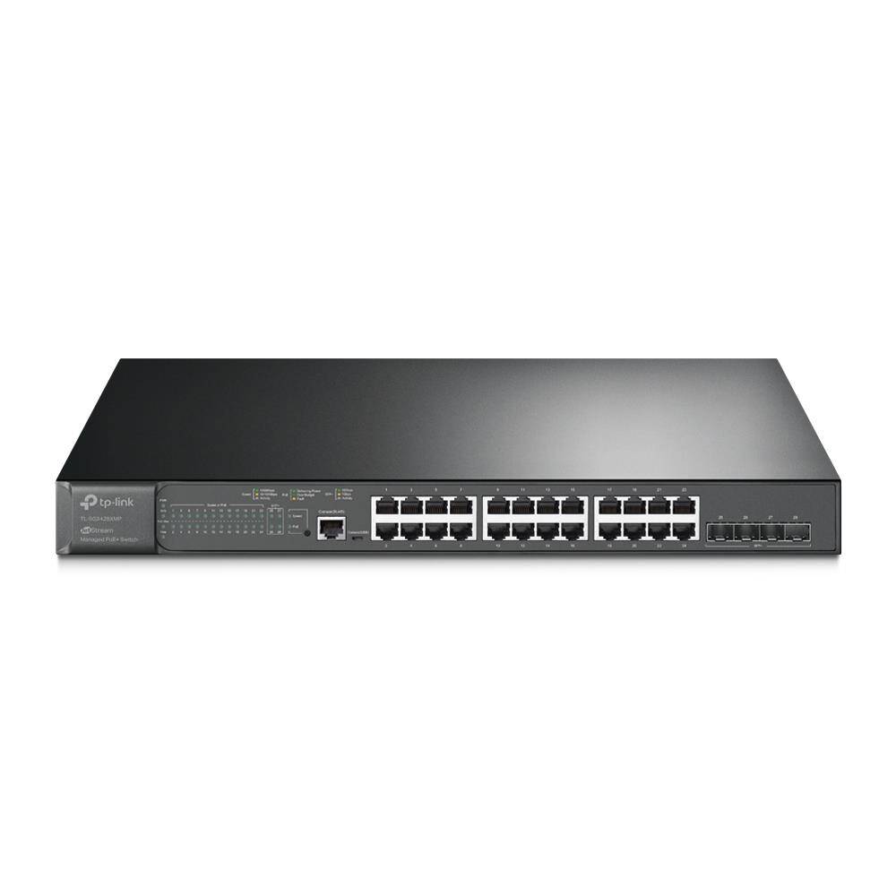 TP-LINK OMADA TL-SG3428XMP 24 PORT GIGABIT + 4X10GB SFP UPLINK YÖNETİLEBİLİR 384W POE RACKMOUNT SWITCH - 2