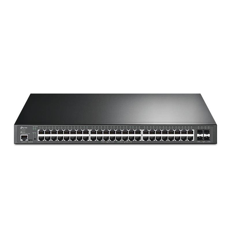 TP-LINK OMADA TL-SG3452XP 48 PORT GIGABIT + 4X10GB SFP+ 500W POE JETSTREAM YÖNETİLEBİLİR RACKMOUNT SWITCH - 1