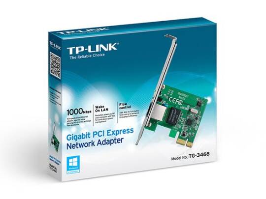 TP-LINK TG-3468 101001000 PCI-EX ETHERNET KARTI