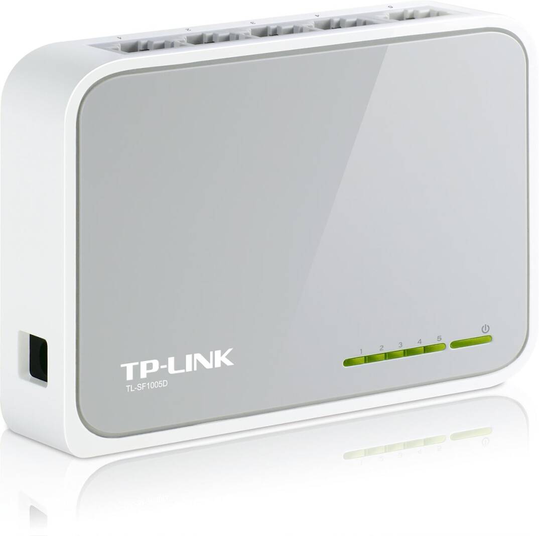 TP-LINK TL-SF1005D 5 PORT 10100 PLASTİK KASA SWITCH - 6
