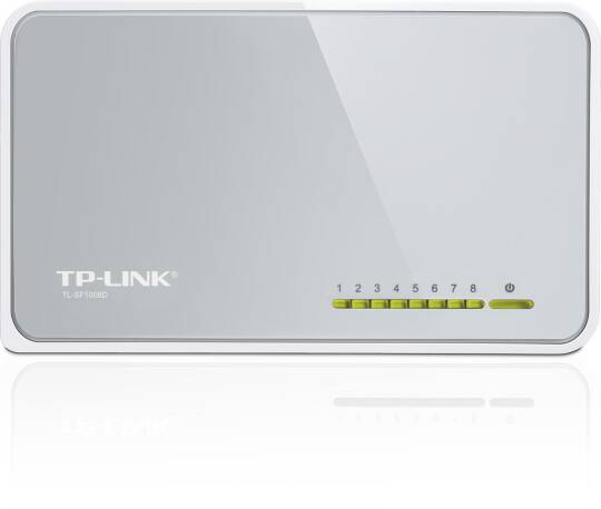 TP-LINK TL-SF1008D 8 PORT 10100 PLASTİK KASA SWITCH - 8