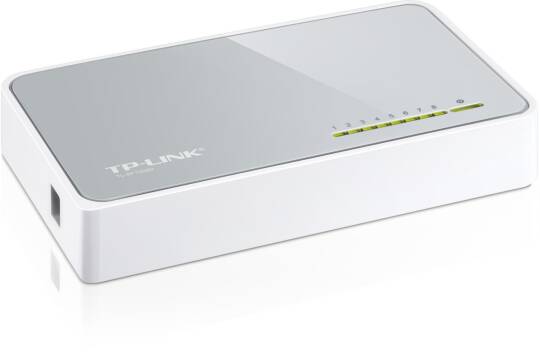 TP-LINK TL-SF1008D 8 PORT 10100 PLASTİK KASA SWITCH - 3