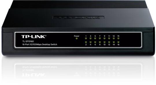 TP-LINK TL-SF1016D 16 PORT 10100 PLASTİK KASA SWITCH - 6