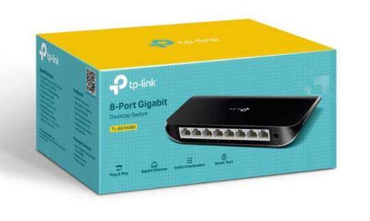 TP-LINK TL-SG1008D 8 PORT GIGABIT PLASTİK KASA SWITCH - 2