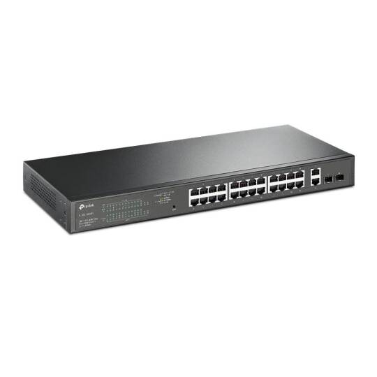 TP-LINK TL-SG1428PE 24 PORT GIGABIT + 2XGIGABIT RJ45SFP UPLINK YÖNETİLEBİLİR 250W POE RACKMOUNT SWITCH - 6