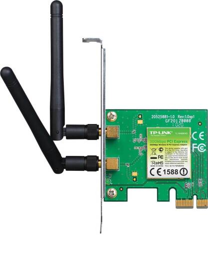 TP-LINK TL-WN881ND 300MBPS 2 ANTEN KABLOSUZ N PCI EXPRESS WIFI ADAPTOR - 6