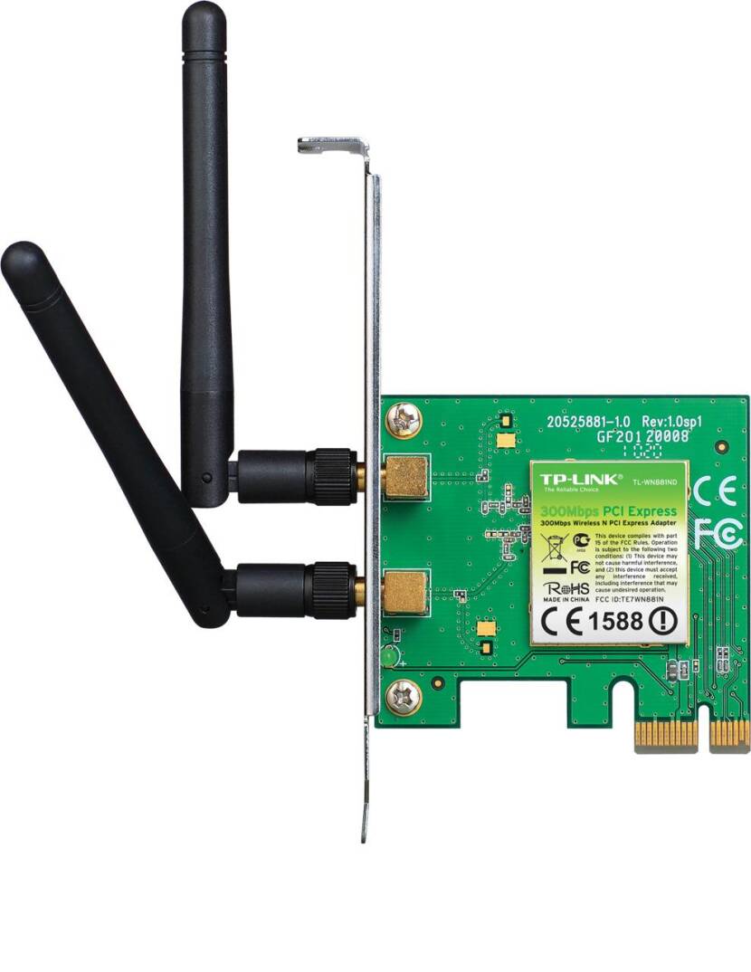 TP-LINK TL-WN881ND 300MBPS 2 ANTEN KABLOSUZ N PCI EXPRESS WIFI ADAPTOR - 4