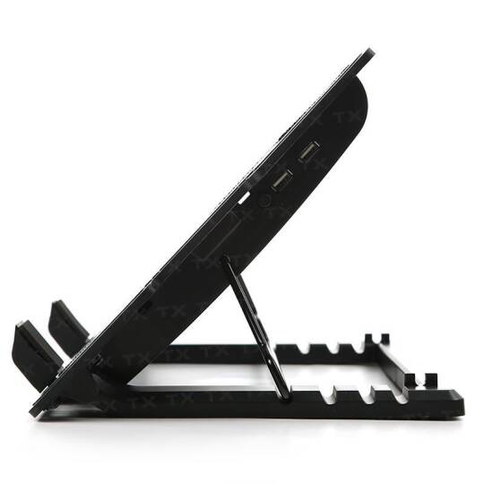 TX TXACNBERGST ERGOSTAND 14CM LED FAN LI 5 X YÜKSEKLİK AYARLI, 2 X USB 9-17 NOTEBOOK SOĞUTUCU VE S - 8