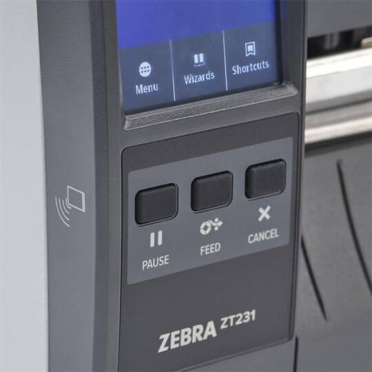 ZEBRA ZT231 (ZT23142-T0E000FZ) 203DPI TERMAL TRANSFER USB+SERİ+ETHERNET METAL KASA END. BARKOD YAZICI (RİBONLU KULLANIM) - 7